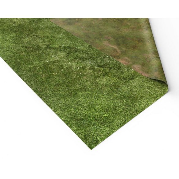 Two-sided latex mat - Heroic Grass 48" x 48"