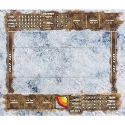   Blood Bowl - Ice 39" x 34" / 101cm x 86cm - single-sided rubber mat