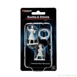   Rootha & Zimone (Bard, Wizard) : Magic the Gathering Unpainted Miniatures 