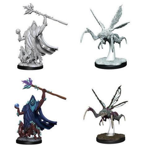 Core Spawn Emissary and Seer: Critical Role Unpainted Miniatures