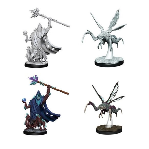 Core Spawn Emissary and Seer: Critical Role Unpainted Miniatures