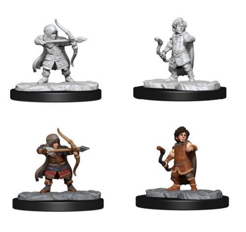 Lotusden Halfling Ranger Male: Critical Role Unpainted Miniatures