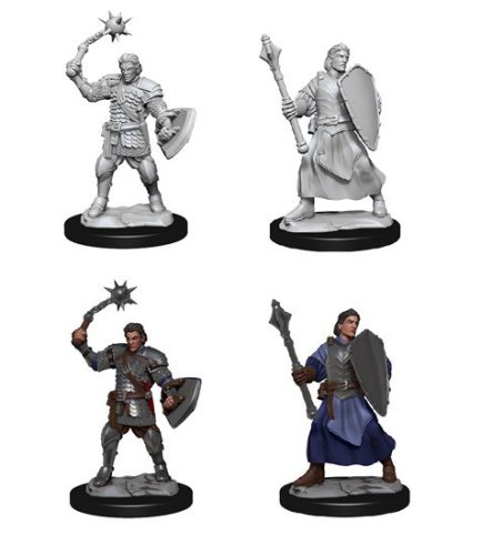 Human Clovis Concord Cleric Male: Critical Role Unpainted Miniatures