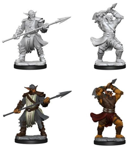 Bugbear Fighter Male: Critical Role Unpainted Miniatures