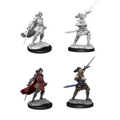   Half-Elf Paladin Xhorhas Female: Critical Role Unpainted Miniatures