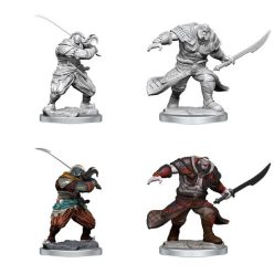   Zurgo Helmsmasher & Unyielding Krumar - Magic The Gathering Unpainted Miniatures 