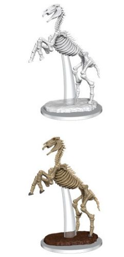 Skeletal Horse: Pathfinder Deep Cuts Unpainted Miniatures