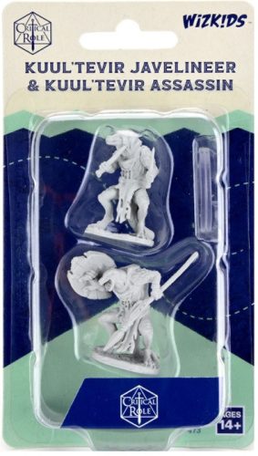 Kuul'tevir Javelineer & Assassin: Critical Role Unpainted Miniatures