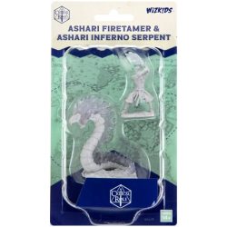   Ashari Firetamer & Inferno Serpent: Critical Role Unpainted Miniatures