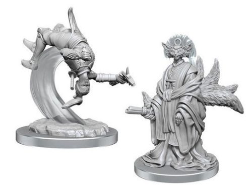 Kotose & Light-Paws- Magic: The Gathering Unpainted Miniatures 