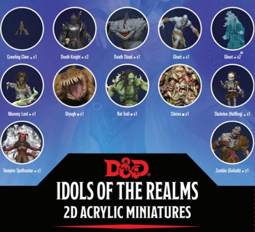 Boneyard: 2D Set 1: D&D Idols of the Realms