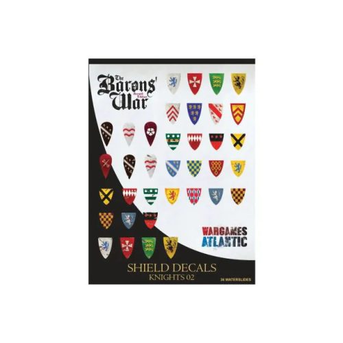 Barons' War Shield Decals #2 - Knights