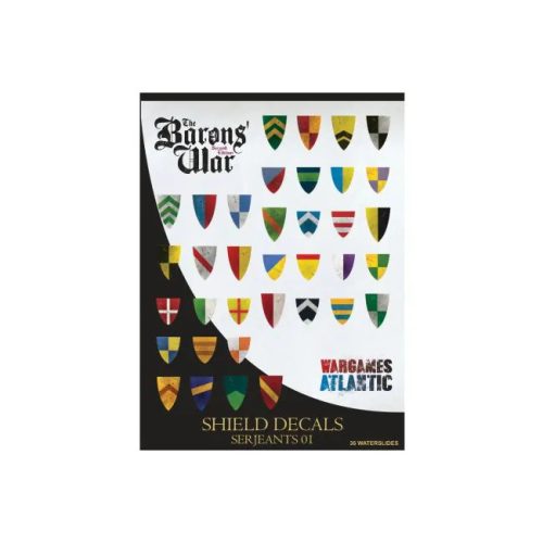 Barons' War Shield Decals #3 - Serjeants