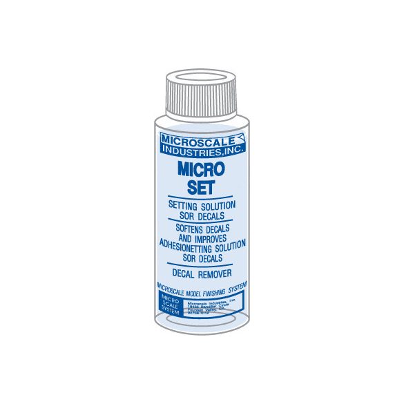 Micro Set Solution - 1 oz. bottle (Decal Setting Solution/Remover)