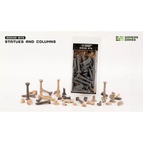 Gamers Grass: Basing Bits - Statues and Columns