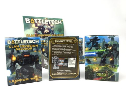 BattleTech Clan Invasion Salvage Blind Box (Unit)