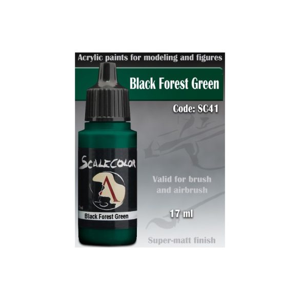 SC-41 Paints BLACK FOREST GREEN