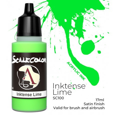 SC-100 Paints INKTENSE LIME