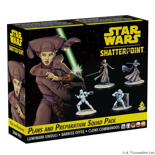 STAR WARS: SHATTERPOINT - PLANS AND PREPARATION SQUAD PACK -  Luminara Unduli