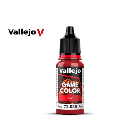 72086 - Game Color - Red Ink 18 ml