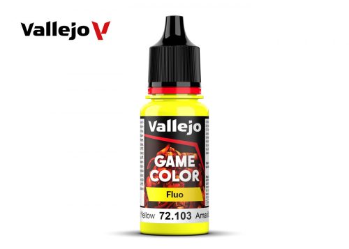 72103 - Game Color - Fluorescent Yellow 18 ml