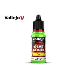 72104 - Game Color - Fluorescent Green 18 ml