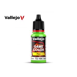 72104 - Game Color - Fluorescent Green 18 ml