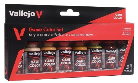 Vallejo Game Color Set 72187 Skin Tone