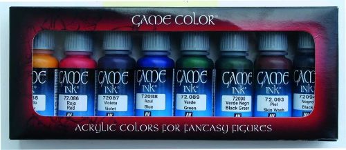 72296 - Vallejo Game Color Ink Set