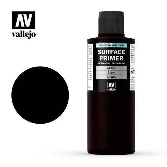 74602 Surface Primer - Black 200 ml.
