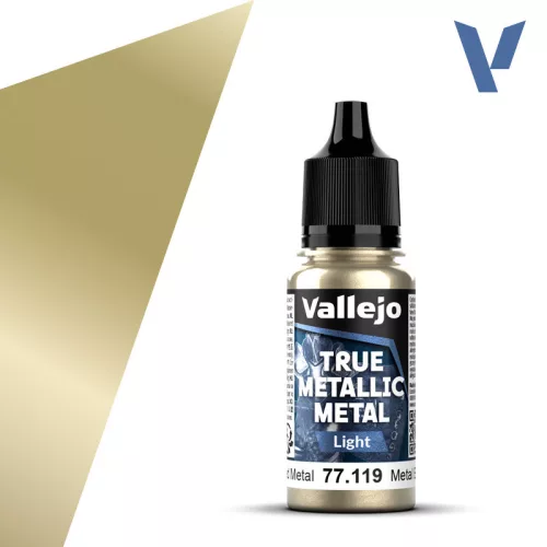 TRUE METALLIC METAL LIGHT 119-18ML AGED METAL 