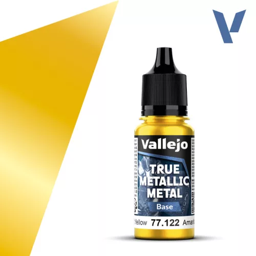 TRUE METALLIC METAL BASE 122-18ML RADIANT YELLOW 