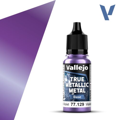 TRUE METALLIC METAL BASE 129-18ML CELESTIAL VIOLET 