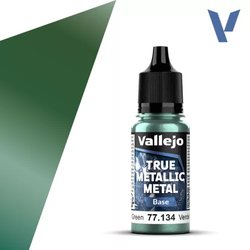 TRUE METALLIC METAL BASE 134-18ML DUSKEN GREEN 