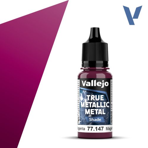 TRUE METALLIC METAL SHADE 147-18ML CRIMSON MAGENTA 