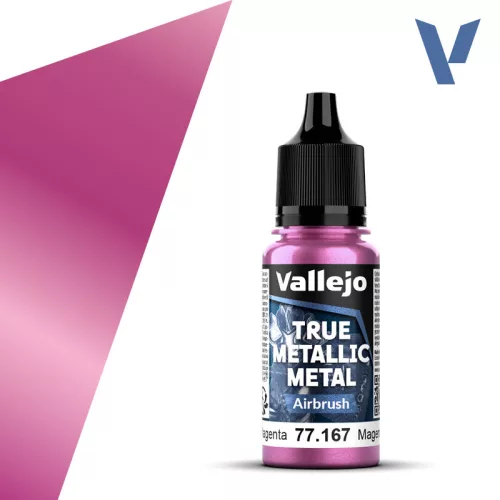TRUE METALLIC METAL AIRBRUSH 167-18ML CRIMSON MAGENTA 