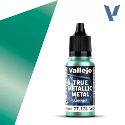 TRUE METALLIC METAL AIRBRUSH 173-18ML BEETLE GREEN 