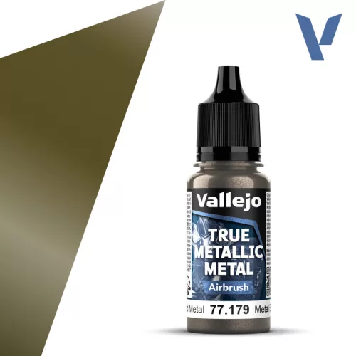 TRUE METALLIC METAL AIRBRUSH 179-18ML AGED METAL 