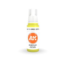 Fluorescent Yellow 17ml - AK11049 - Acrylic