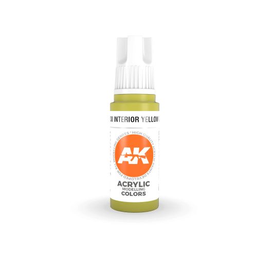 Interior Yellow Green 17ml - AK11138 - Acrylic