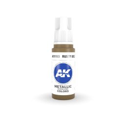 Rusty Gold - Metallic 17ml - AK11193 - Metallic