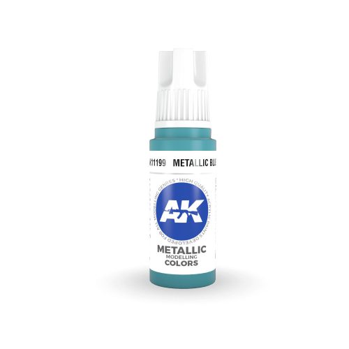 Metallic Blue - Metallic 17ml - AK11199 - Metallic