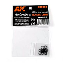 Tools - Rubber Rings - 20 units (Airbrush Basic Line 0.3)