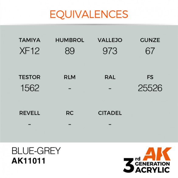 Blue-Grey 17ml - AK11011 - Acrylic