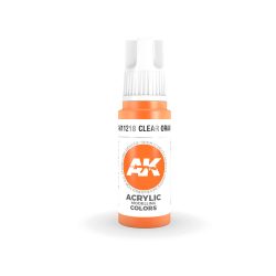 Clear Orange 17ml - AK11218 - Acrylic
