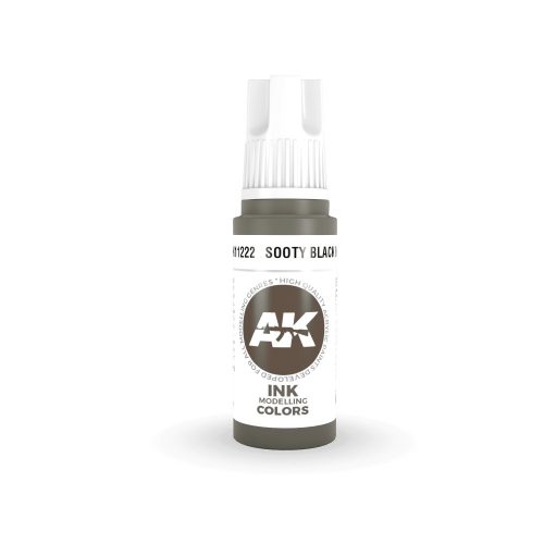 Sooty Black INK 17ml - AK11222