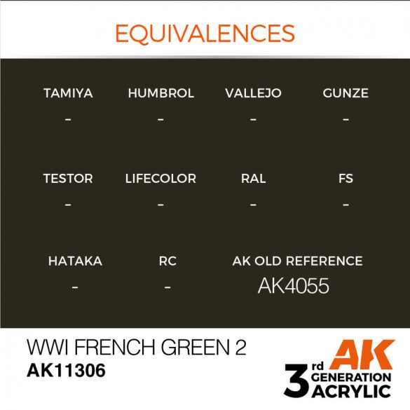 WWI French Green 2 - AK11306 - AFV