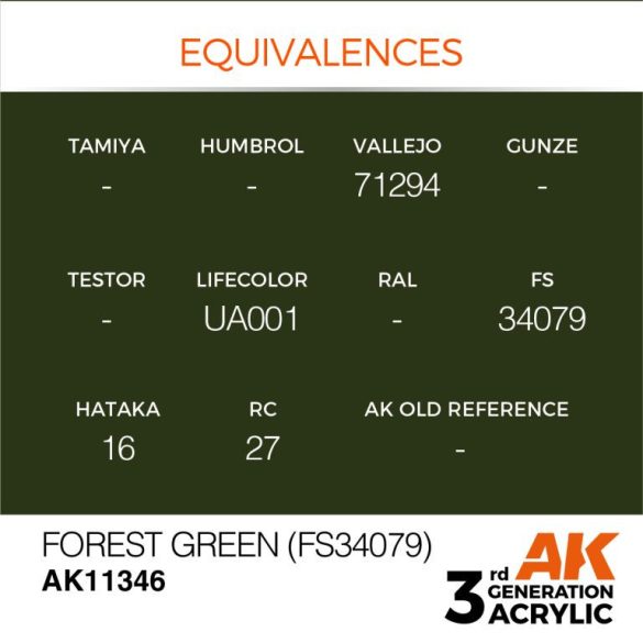 Forest Green (FS34079) - AK11346 - AFV