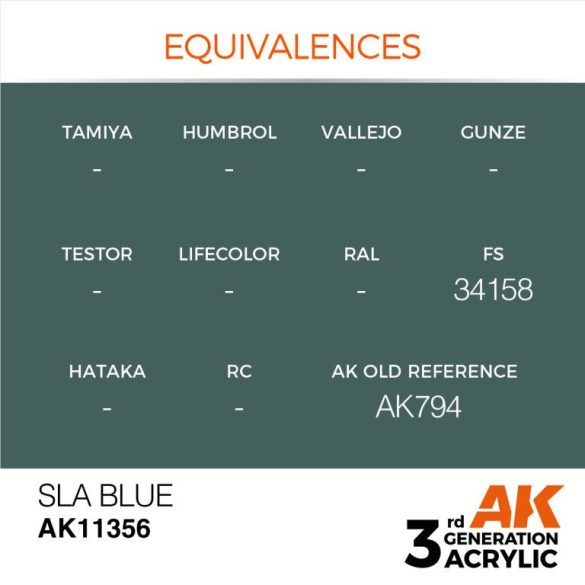 SLA Blue - AK11356 - AFV
