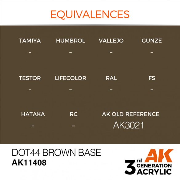 Dot44 Brown Base - AK11408 - Figure